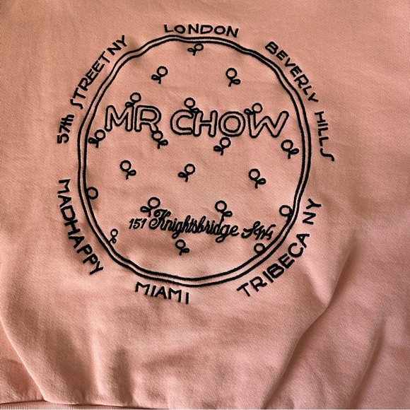 Madhappy x Mr. Chow Sweatshirt Pink, XS - Picture 12 of 13